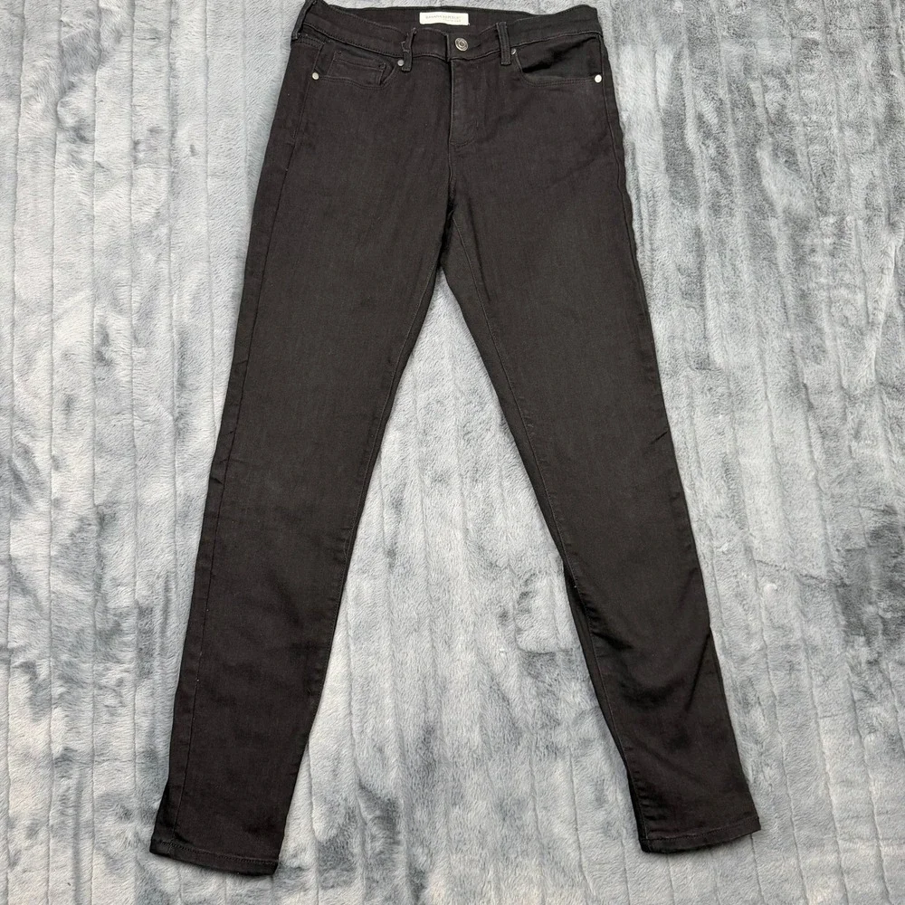 Banana Republic Premium Denim Skinny Jeans Black 29R Style 129547 Mens